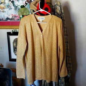 New Vintage Cardigan sweater  large